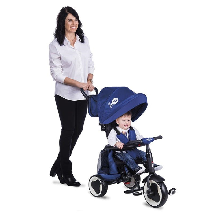 Triciclo Qplay Rito+ Blue