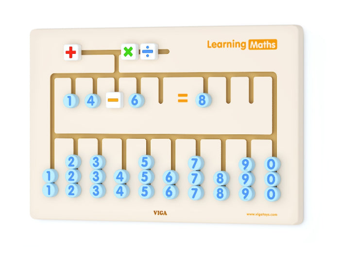Brinquedo de parede Viga Matemática