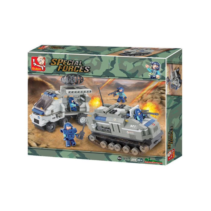 Police Missão Reconhecimento 449 pcs