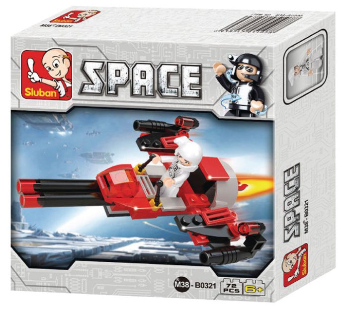 Space A-21 Bomber 72 pcs