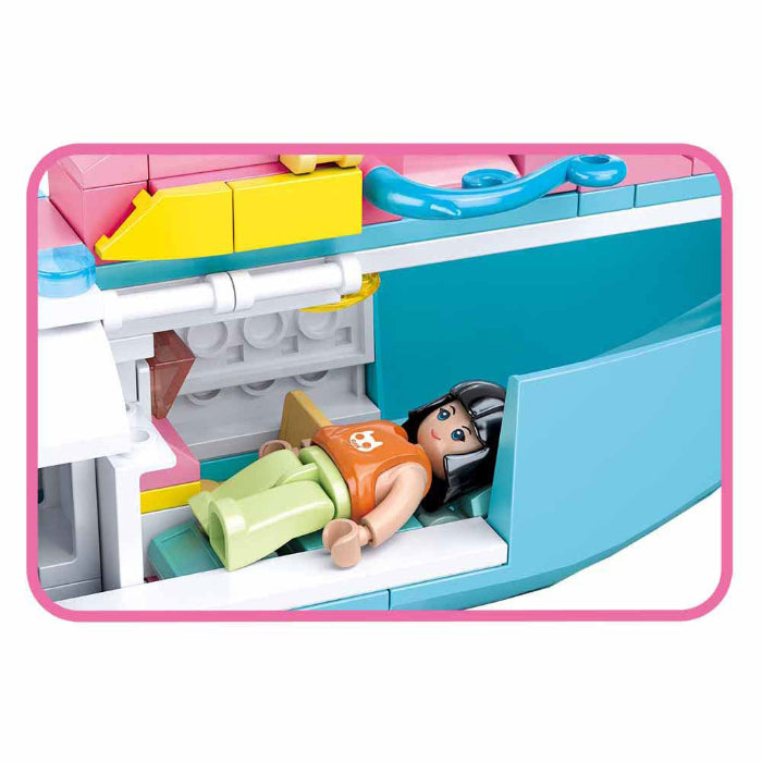 Girls Dream Helicóptero Intervenção Médica 163 Pcs