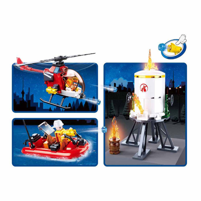 Fire Equipa de Intervenção Rápida 490 Pcs