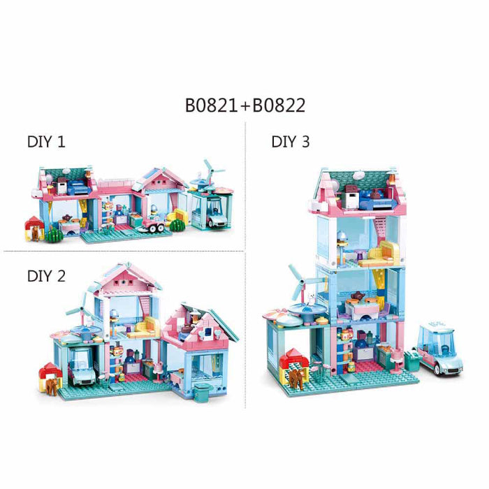 Girls Dream Wedding o Meu Jardim 410 Pcs