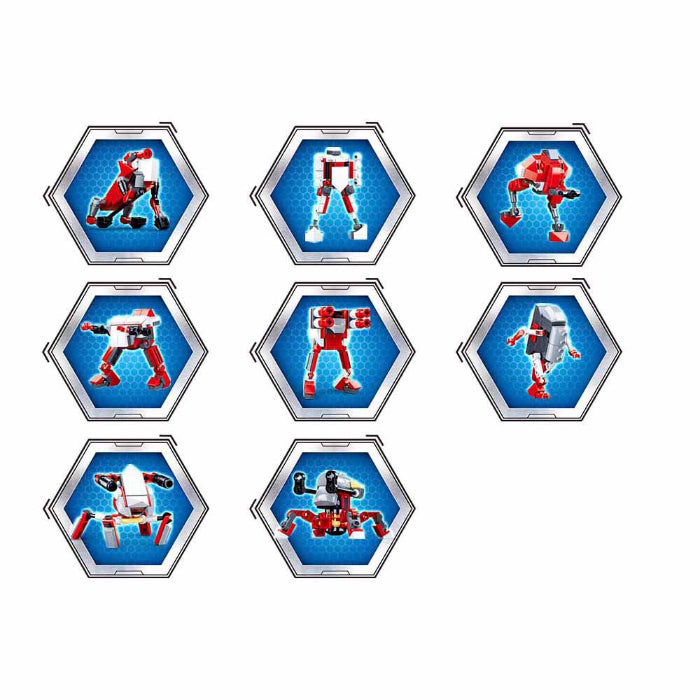 Builder Robot 8 em 1 409 Pcs