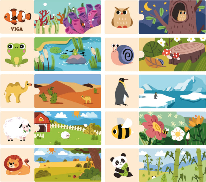 Puzzle Viga O meu ambiente