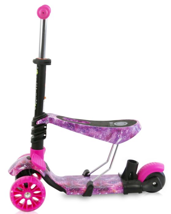 Scooter infantil Lorelli Draxter Plus Pink Galaxy