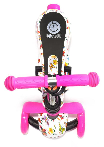 Scooter Lorelli Smart Pink Butterfly