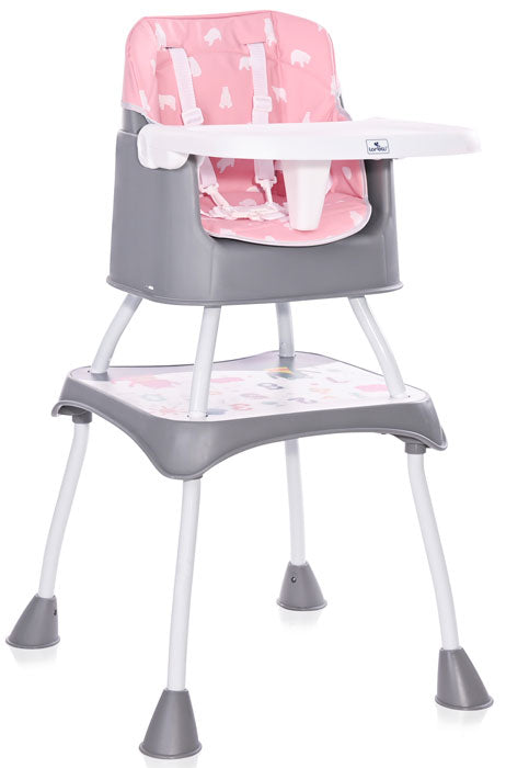 Cadeira da papa Lorelli Trick 3 in 1 Pink Bears