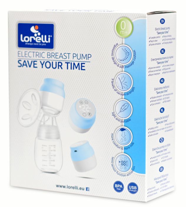 Extrator de leite elétrico Lorelli Assistant Save Your Time Pink