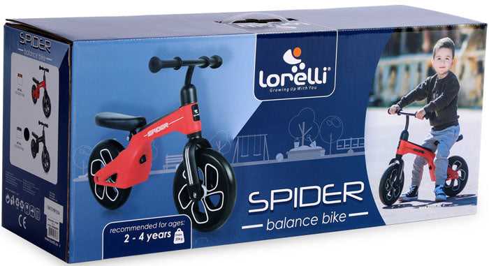 Bicicleta de equilíbrio Lorelli Spider Red