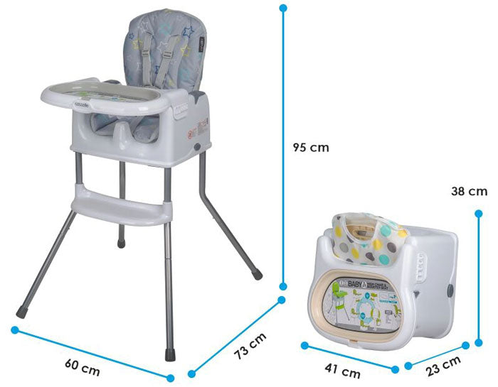 Cadeira da papa Coccolle Ziti Beige Dots