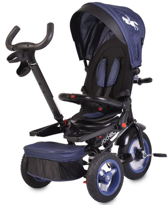 Triciclo com bandeja musical Byox Jockey dark blue