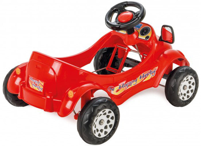 Carro com pedal Pilsan Happy Herby red