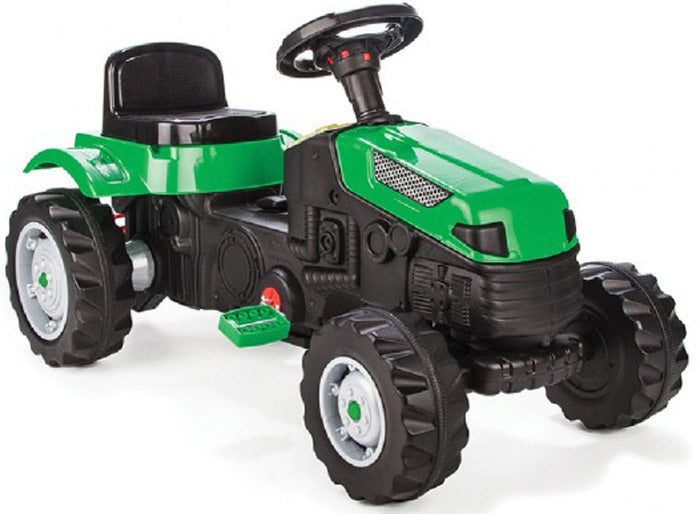 Trator com pedais Pilsan green