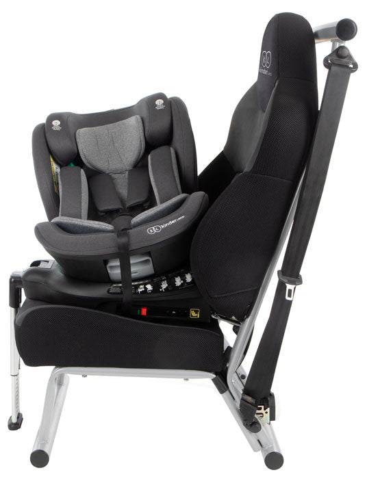 Cadeira Auto Rotativa Kinder Land black/grey