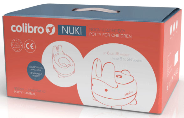 Bacio de bebé Euro Cart Nuki Ocean Bunny