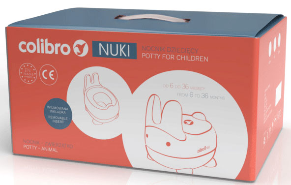 Bacio de bebé Euro Cart Nuki Rose Bunny