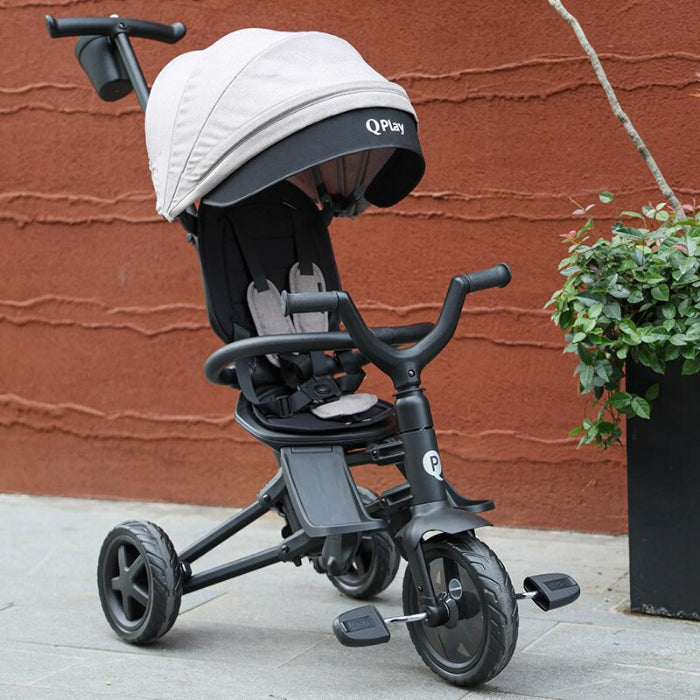 Triciclo Coccolle Qplay Nova Niello Blue