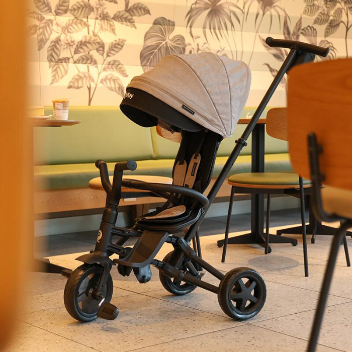 Triciclo Qplay Nova Niello Khaki