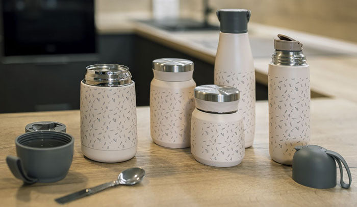 Garrafa térmica com suporte de silicone 400ml Zopa Safari