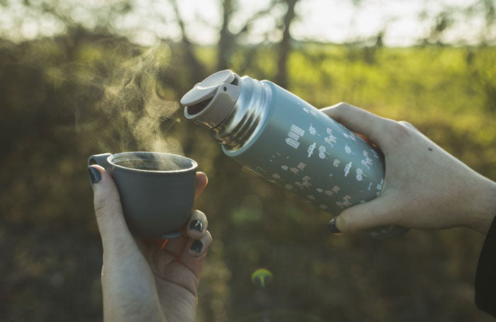 Garrafa térmica com suporte de silicone 400ml Zopa Stars