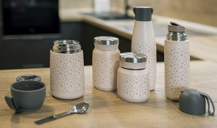 Garrafa térmica com suporte 480ml Zopa Dino