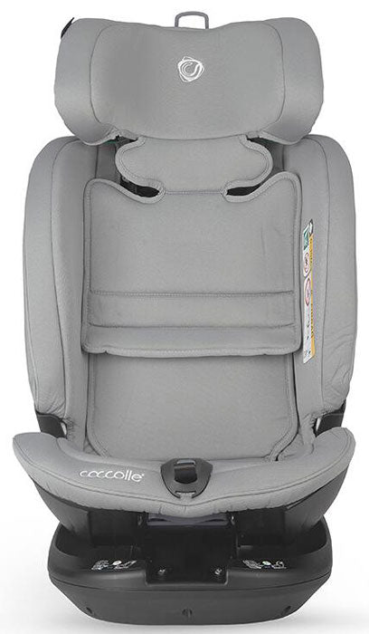 Cadeira auto rotativa I-Size Coccolle Velsa Neutal Grey