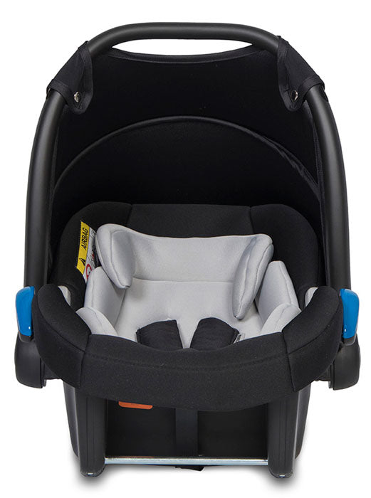 Carrinho de gémeos (2 assentos + 2 alcofas) + Kite 0+ Isofix Ready Riko TEAM Anthracite