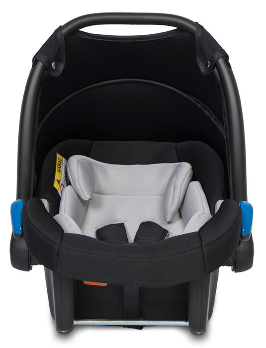 Carrinho de gémeos (2 assentos + 2 alcofas) + Kite 0+ Isofix Ready Riko TEAM Basil