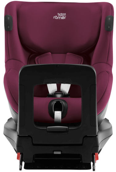 Cadeira auto Britax Römer Dualfix iSense Bundle Flex iSense Burgundy Red