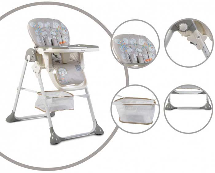 Cadeira da papa Moni Hunny Grey