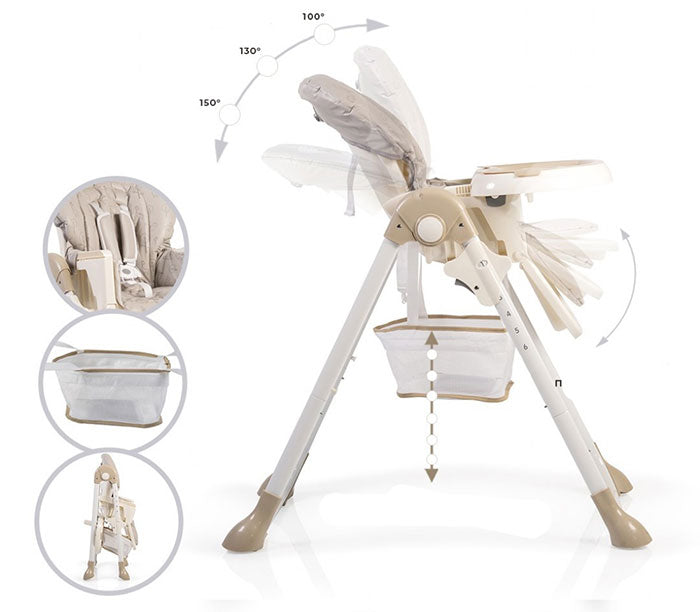 Cadeira da papa Moni Hunny Beige