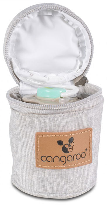 Porta Chupetas Térmico Cangaroo Celio Beige