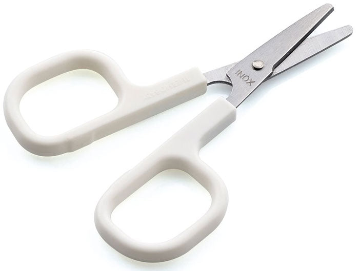 Tesoura para bebé Thermobaby White