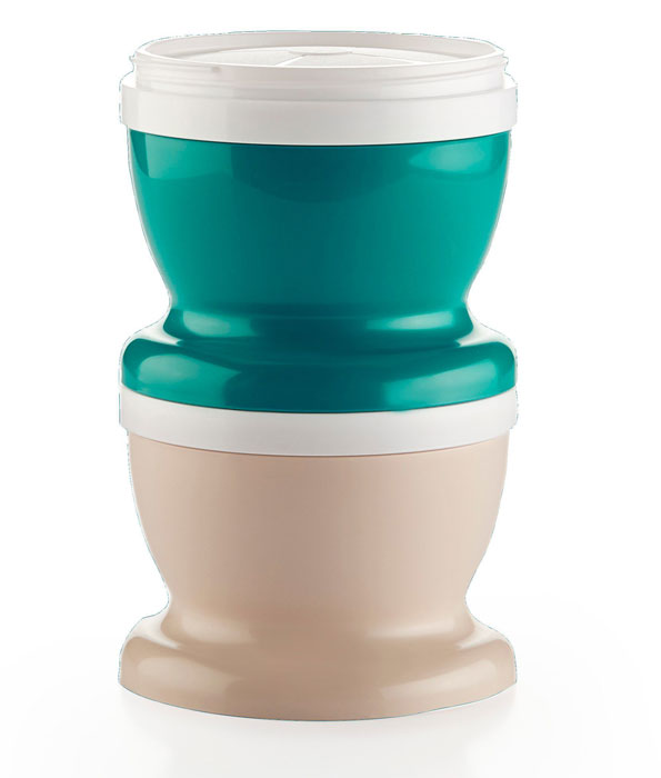 Conjunto de 2 caixas para alimentos Thermobaby Deep Peacock