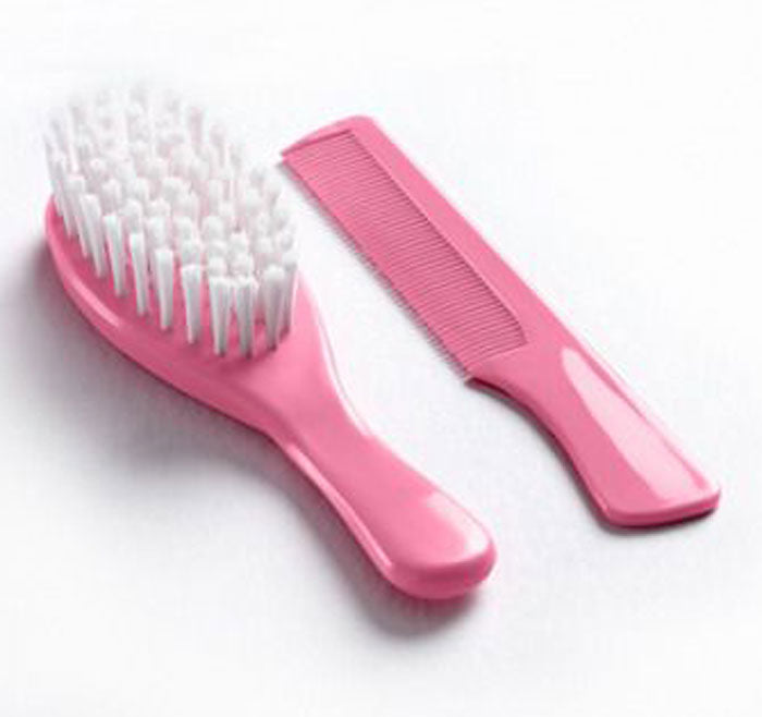 Escova e pente Thermobaby Candy Pink
