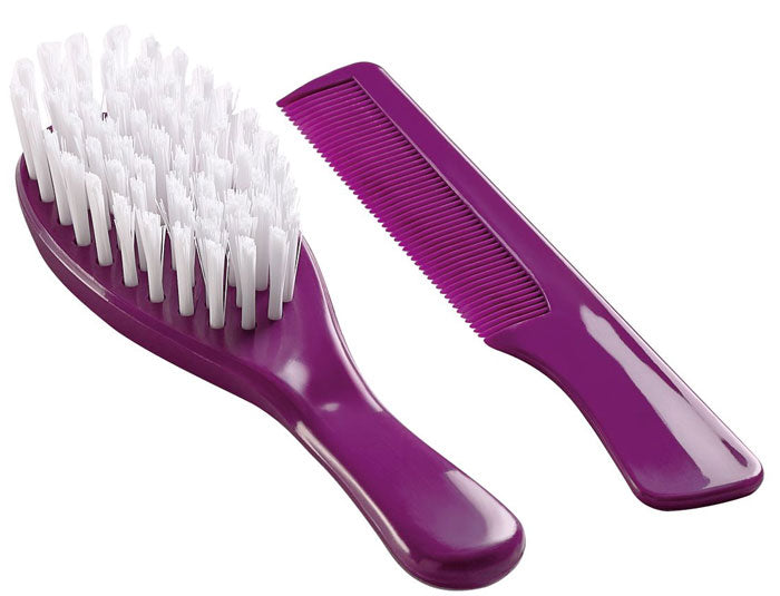 Escova e pente Thermobaby Purple