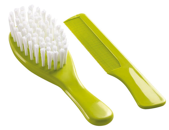 Escova e pente Thermobaby Green
