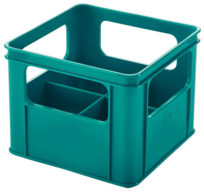 Caixa para biberões largos Thermobaby Deep Peacock