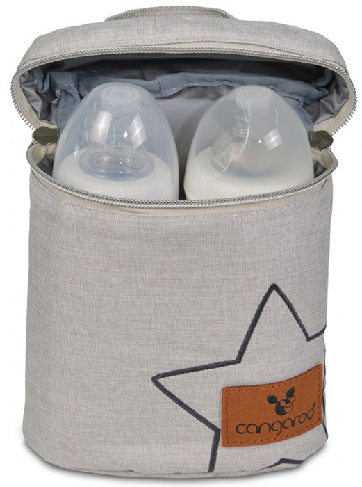 Porta biberão Cangaroo Charlie Beige