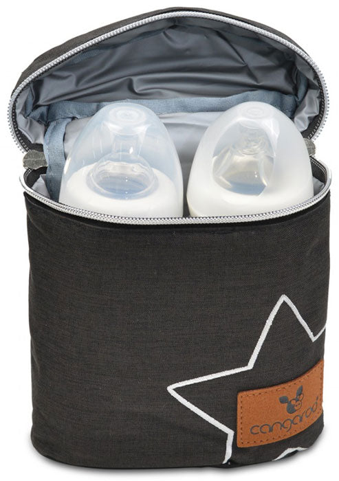 Porta biberão Cangaroo Charlie Black