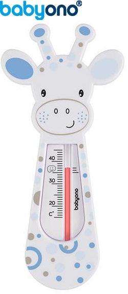 Baby Ono - Termómetro de banho flutuante branco