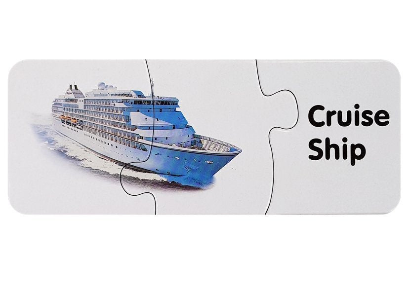 Puzzle educativo transportes 10 ligações