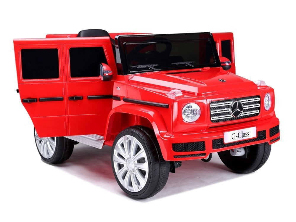 Carro elétrico Mercedes G500 vermelho