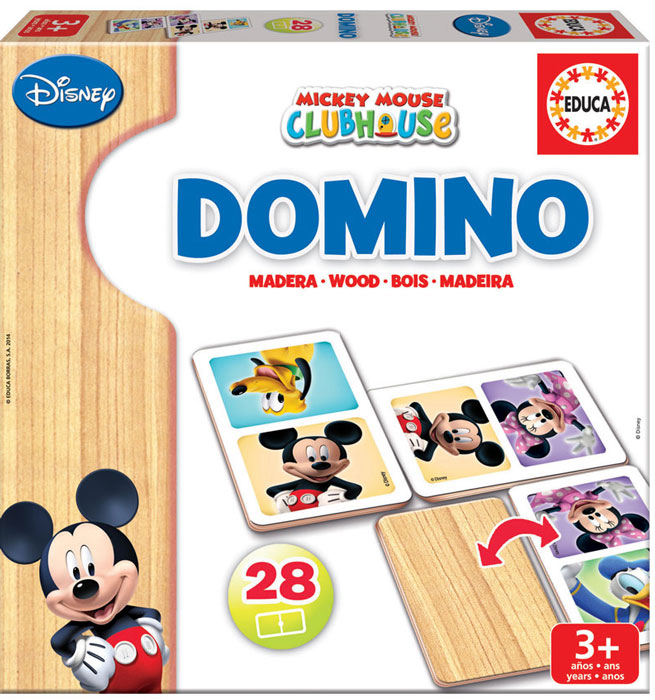 Dominó Madeira Mickey e Minnie