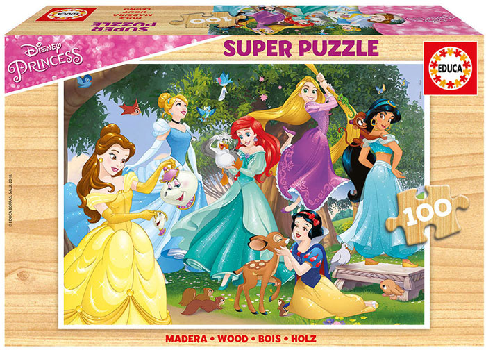 Super Puzzle Madeira 100 Disney Princess