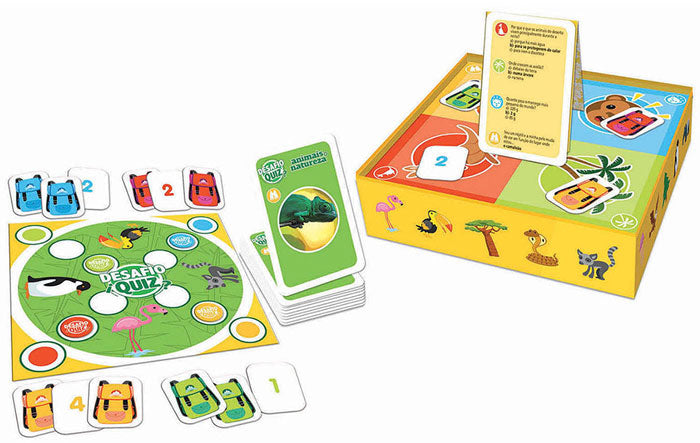 Educa Desafio Quiz Descobrir os Animais