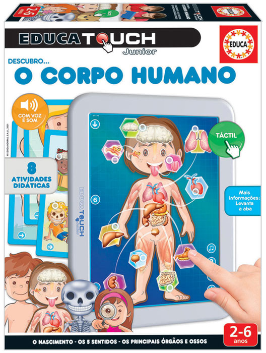 Educa Touch Junior O Corpo Humano PT