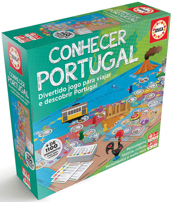 Educa Jogo Conhecer Portugal