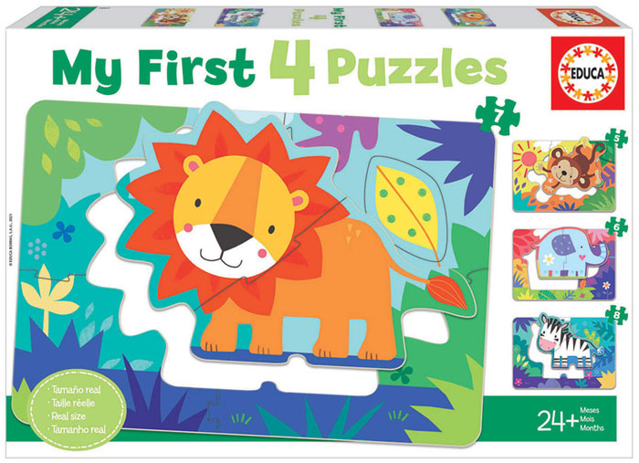 My First Puzzles Animais da Selva 5-6-7-8